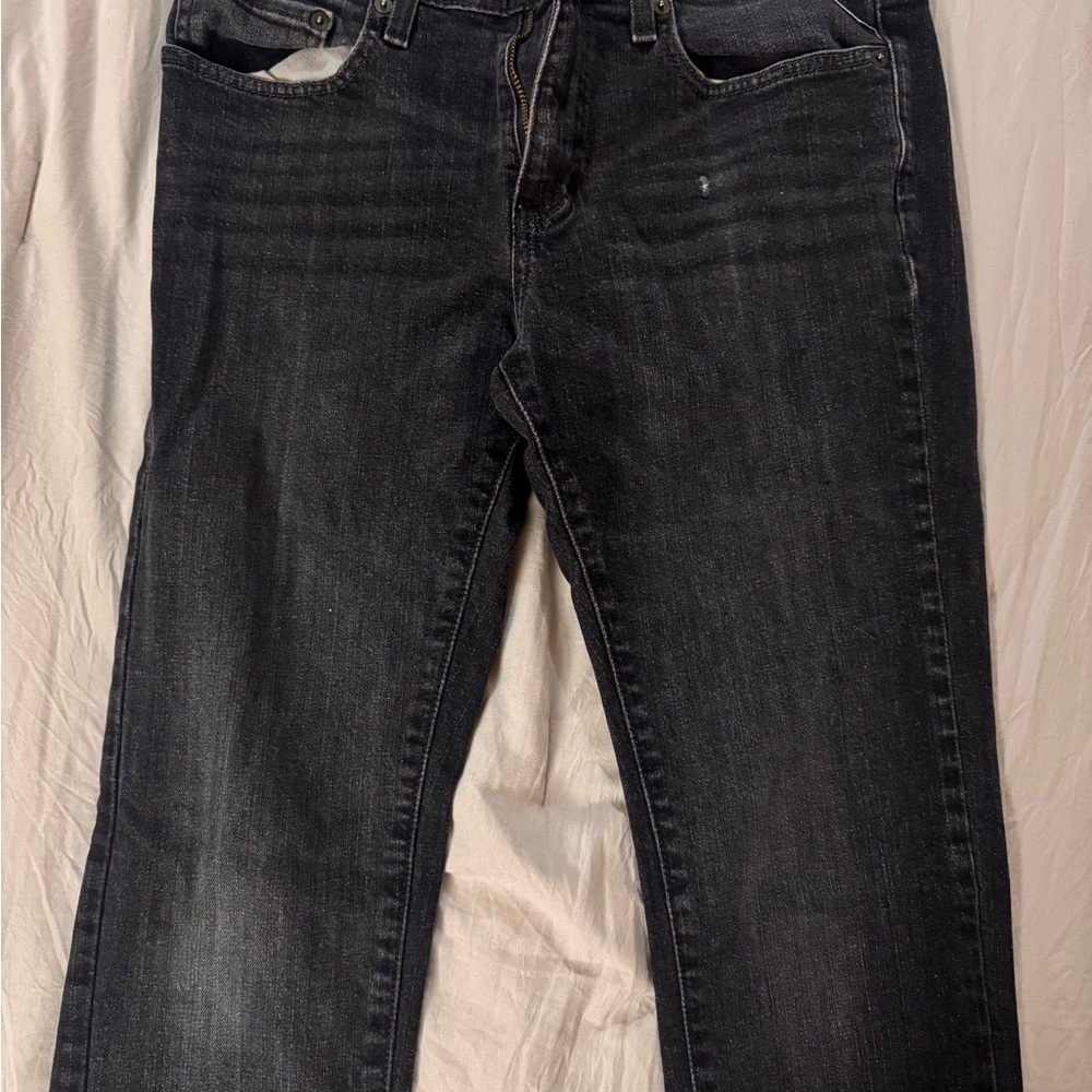 Urban Pipeline Dark Gray Slim Straight Jeans